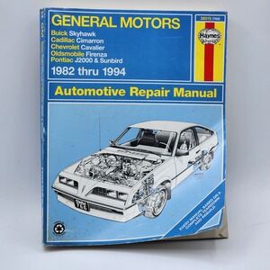 Haynes General Motors‎ Automotive Repair Manual 1982-1994